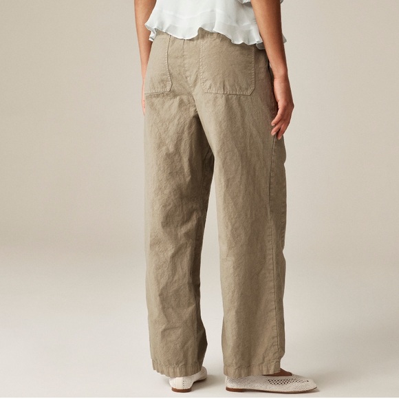 🪐 {PRICE FIRM} J. Crew Relaxed Utility Pant ~ Cotton Blend - Picture 3 of 10